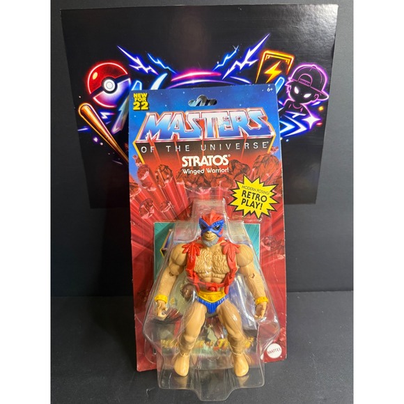 Mattel Other - Mattel Masters of the Universe Origins Stratos Winged Warrior Action Figure 2022